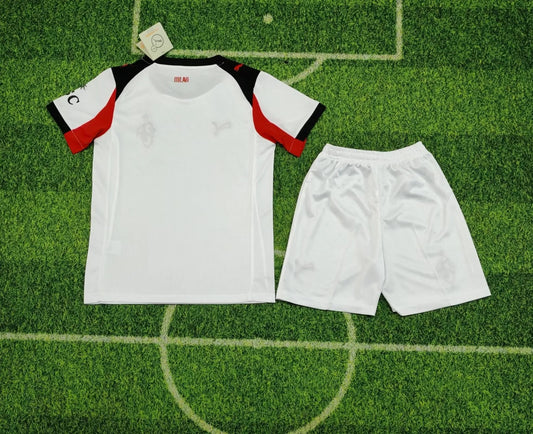 kids ac milan jersey 25/26 away football kit soccer jersey